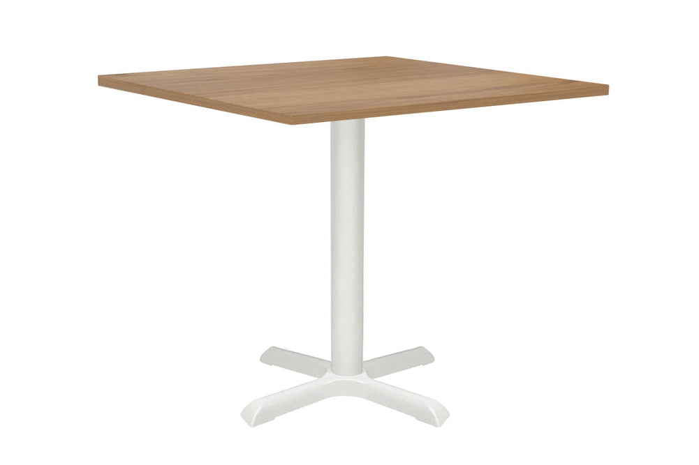 Universal Table Base - Square [800L x 800W]-White salvage oak 