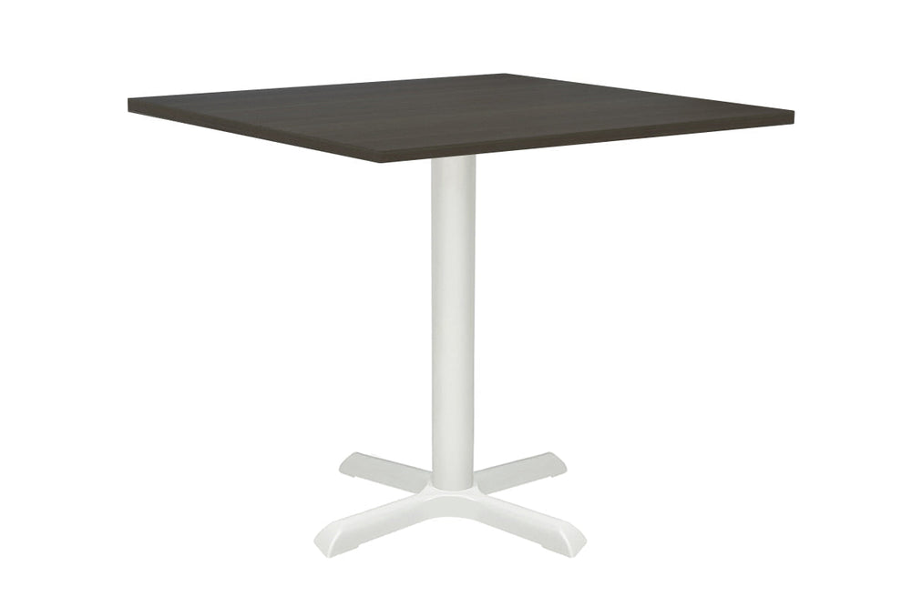 Universal Table Base - Square [800L x 800W]-White dark oak 