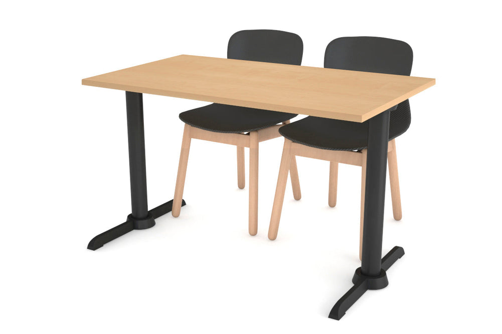 Universal Twin B Table Base [1000L x 600W]-Black maple 