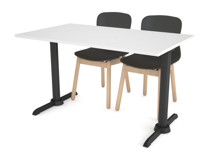 Universal Twin B Table Base [1200L x 700W] Jasonl Black white 