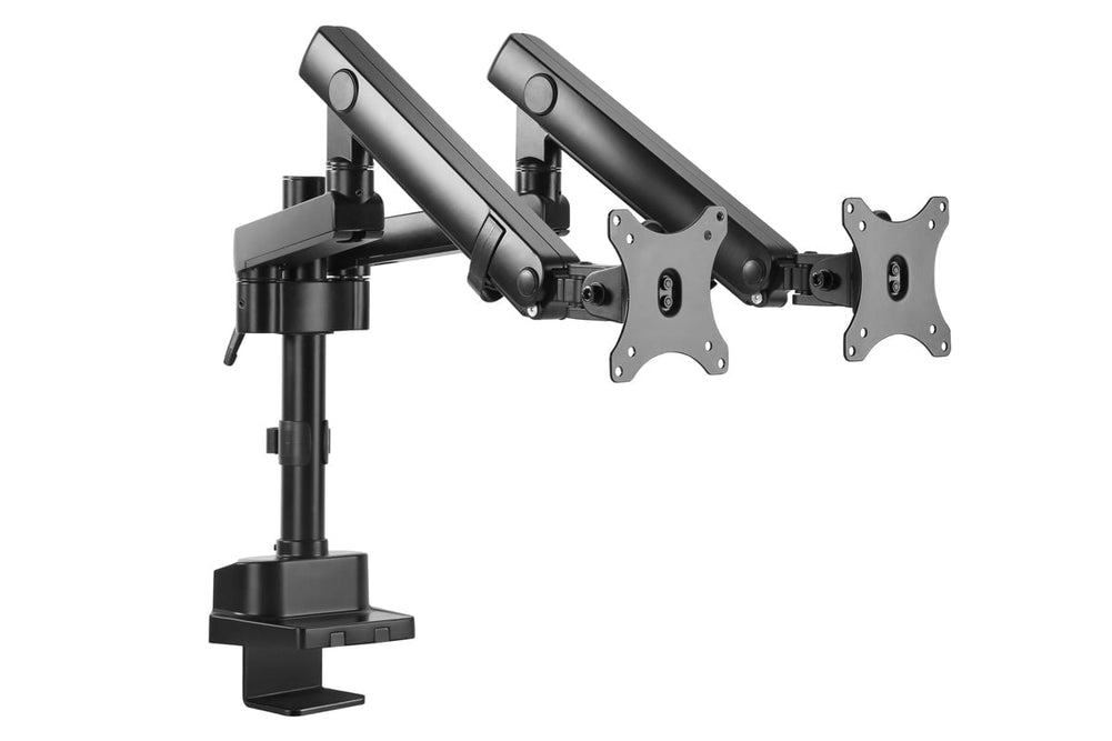 Uplifting Actiflex II Dual Dynamic Monitor Arm and Mount-black  
