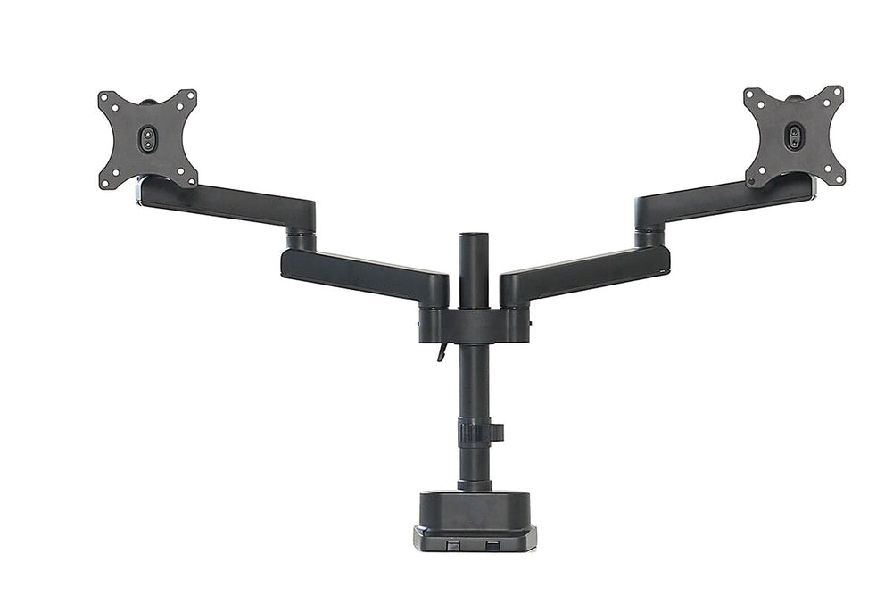 Uplifting Actiflex II Dual Static Monitor Arms and Mount-with tray  