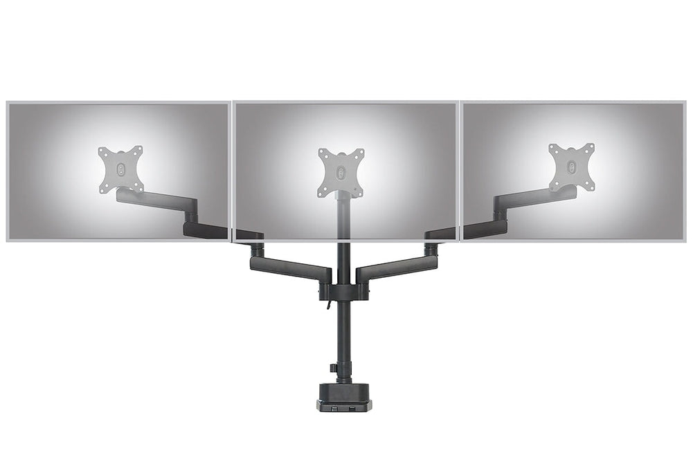 Uplifting Actiflex II Triple Static Monitor Arms-none  