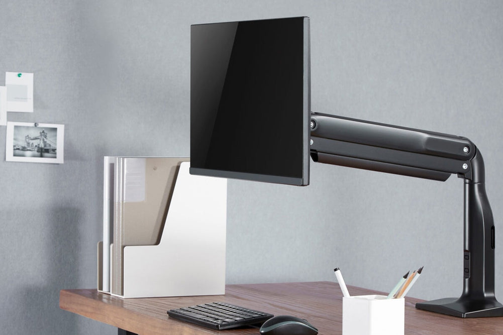 Burrows Monitor Uplifting Brutus Single Heavy Duty Monitor Arm | JasonL