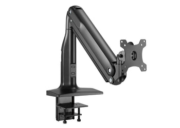 Uplifting Brutus Single Heavy Duty Monitor Arm Uplifting Black 