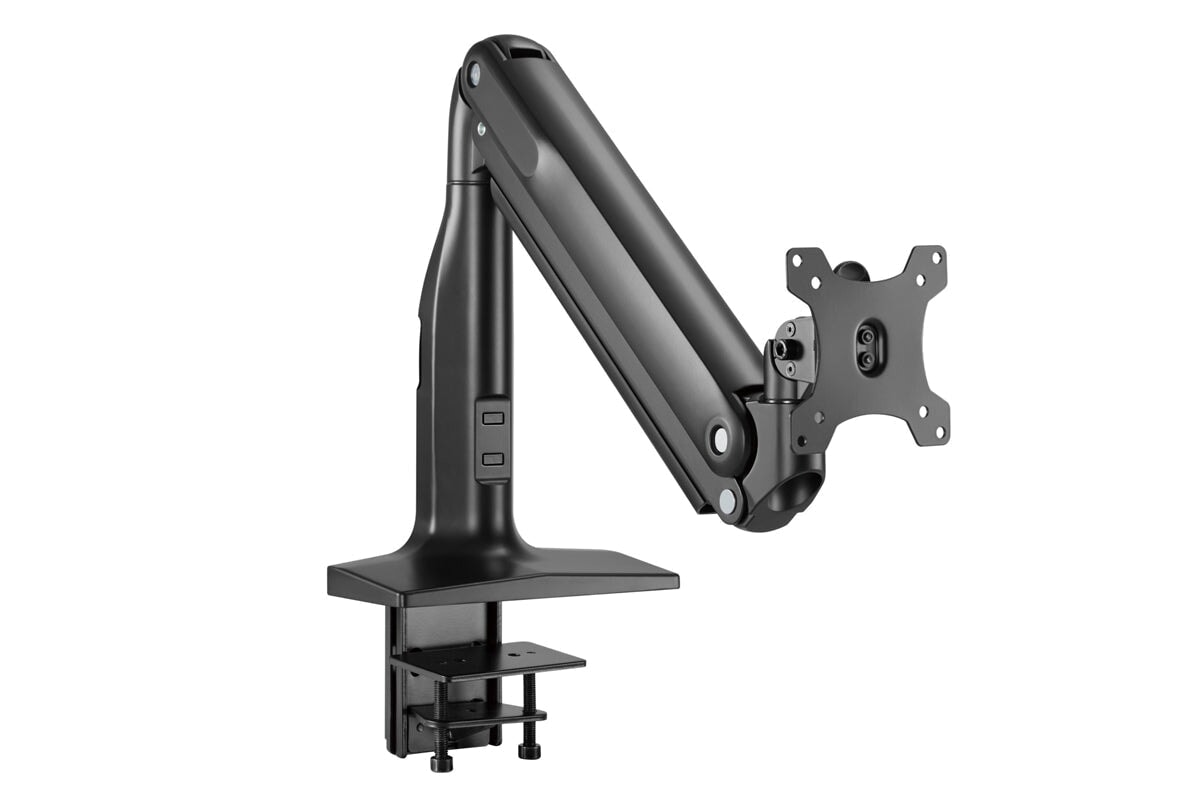 Uplifting Brutus Single Heavy Duty Monitor Arm Uplifting Black 