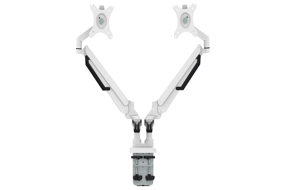 Uplifting PolarFlex Dual Monitor Arm-White  