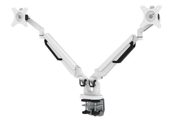Uplifting PolarFlex Dual Monitor Arm Uplifting White 