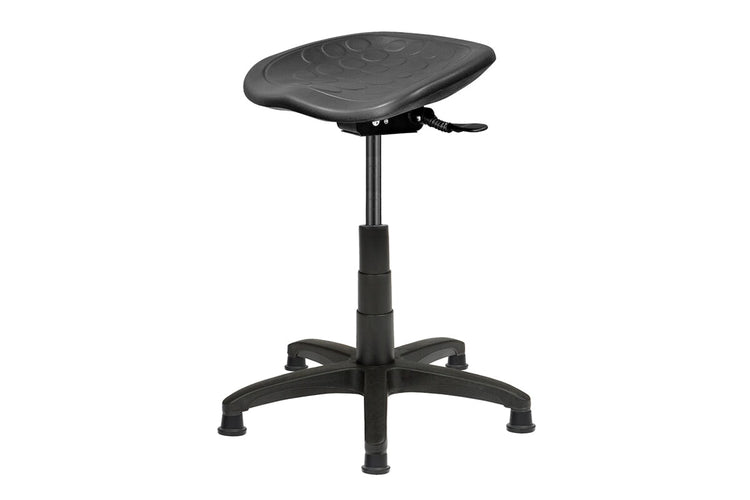 Uplifting Tractor Seat Stool Black Hard Castor Delivered in 35