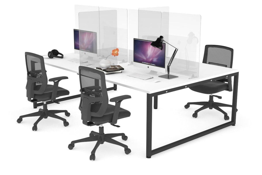 Environmental image of Value Desk Hygiene Divider - Clear Perspex