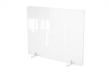 Value Desk Hygiene Divider - Clear Perspex Jasonl 600x800