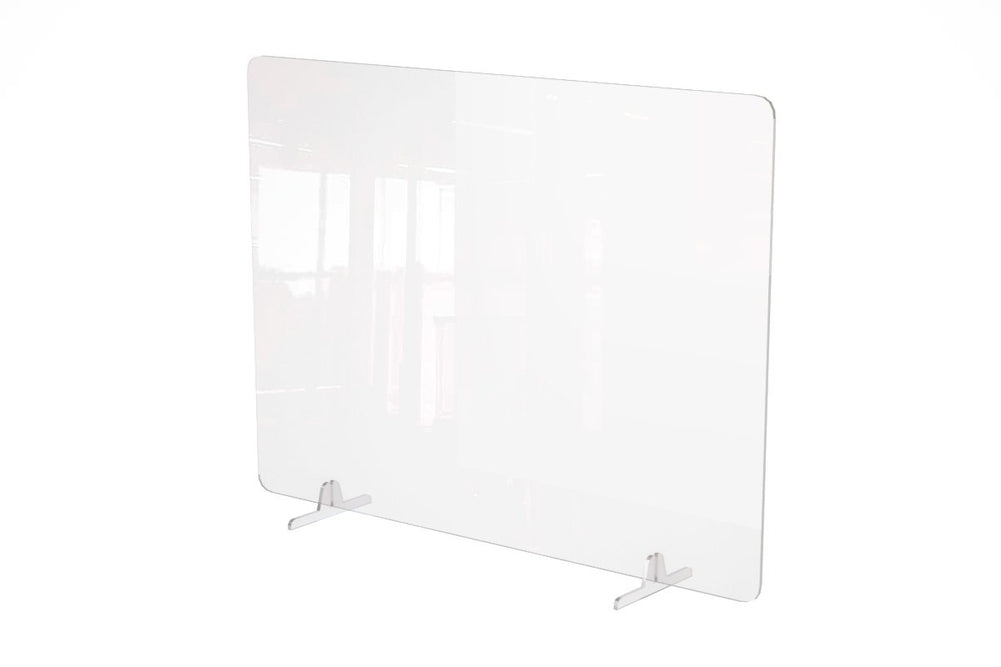 Value Desk Hygiene Divider - Clear Perspex-600x800  