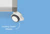 Vision Alpha AD1 Mobile Porcelain Whiteboard - Thumbnail 4 