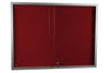 Vision Felt Notice Board Sliding Door [1200H x 1800W] - Thumbnail 5 