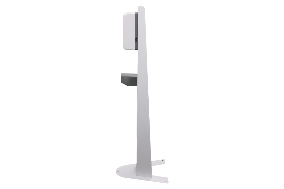 Vision Hand Sanitising Floor Stand - White Vision 