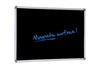 Vision Heavy Duty Porcelain BlackBoard - Silver Frame - Thumbnail 1 