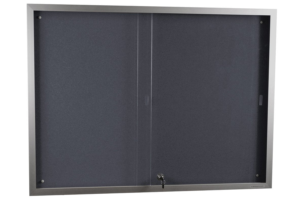 Vision Krommenie Notice Board Sliding Door [1200H x 1800W] Vision BB2204 