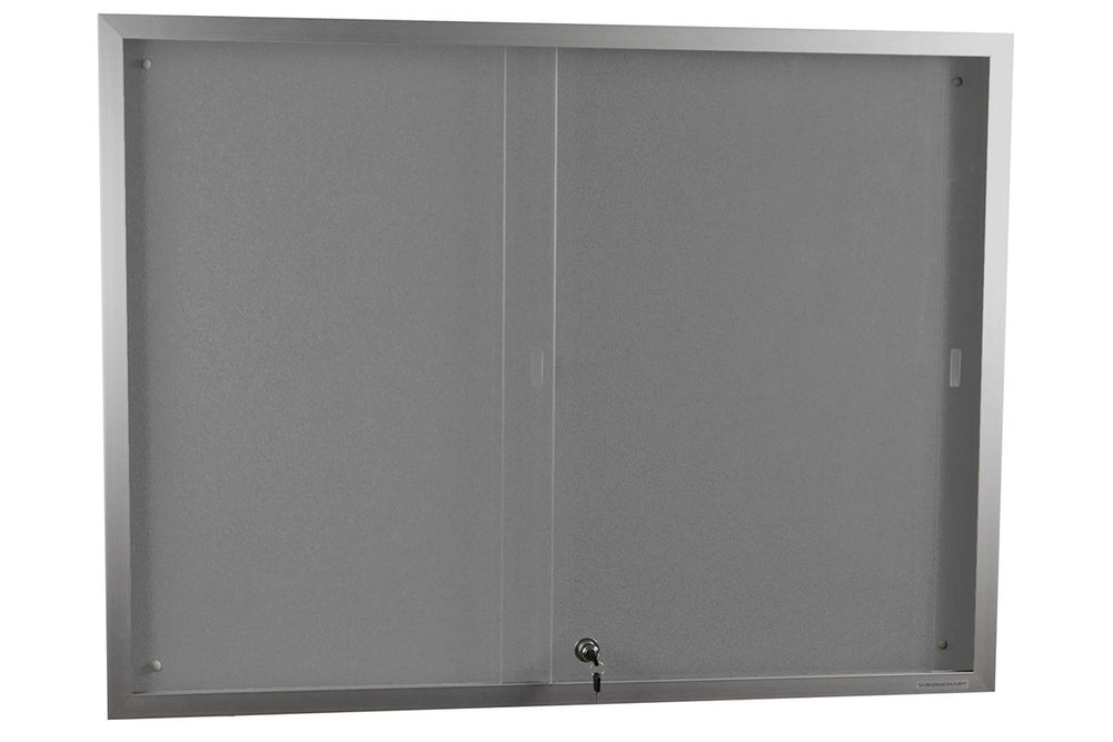 Vision Krommenie Notice Board Sliding Door [900H x 1200W]-BB2162  