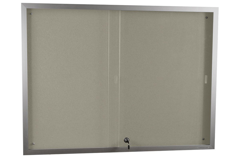 Vision Krommenie Notice Board Sliding Door [900H x 1200W]-BB2182  