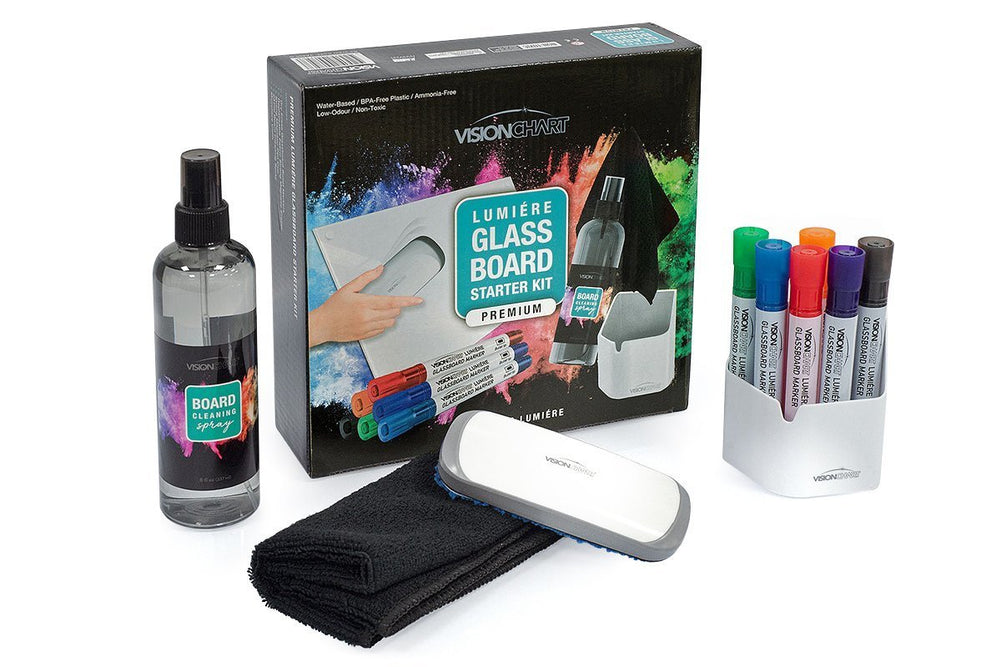 Vision Lumiere Glassboard Essential Starter KIT-glassboard starter kit  