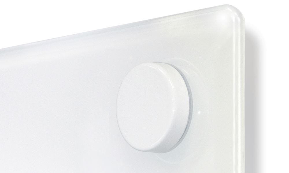 Vision Magnetic Glass Whiteboard Frameless-2400 x 1200  