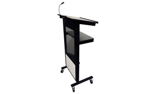 Vision Mobile Lectern on Wheels Vision black 