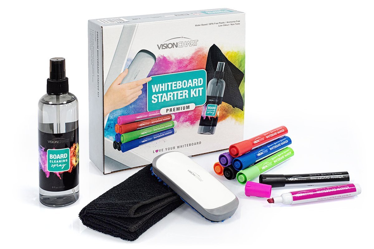 Vision Premium Whiteboard Starter KIT Vision whiteboard starter kit 