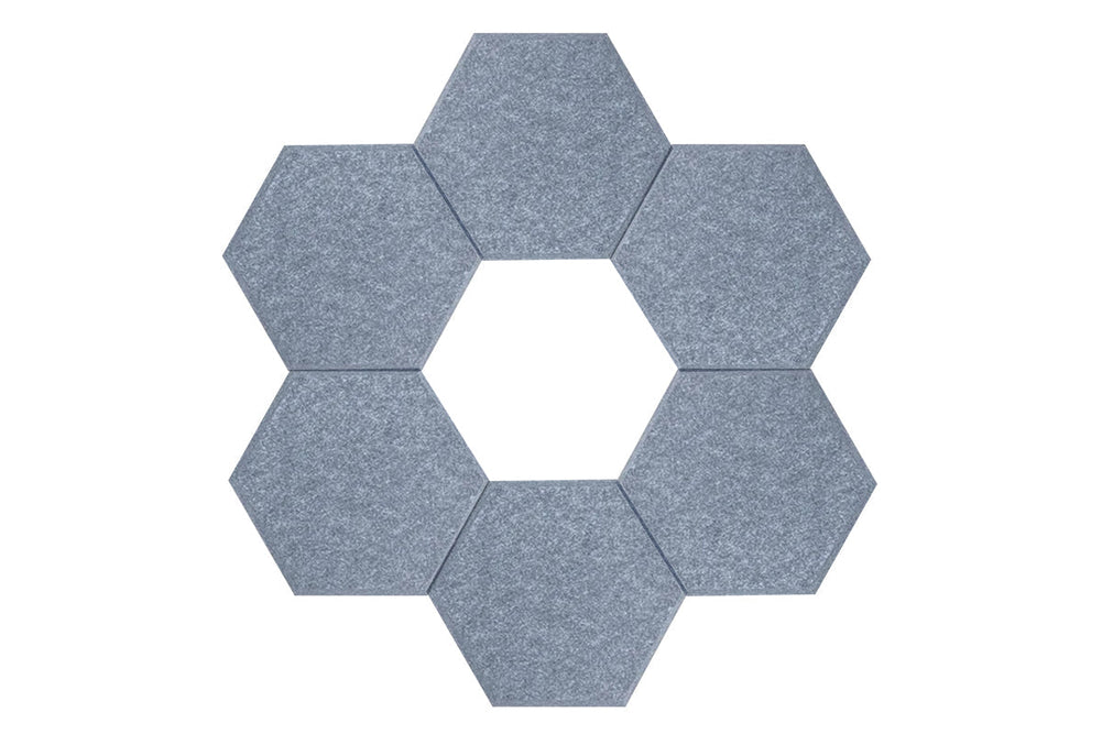 Vision SANA Acoustic Hexagon Shapes - Pack of 6-mixed  