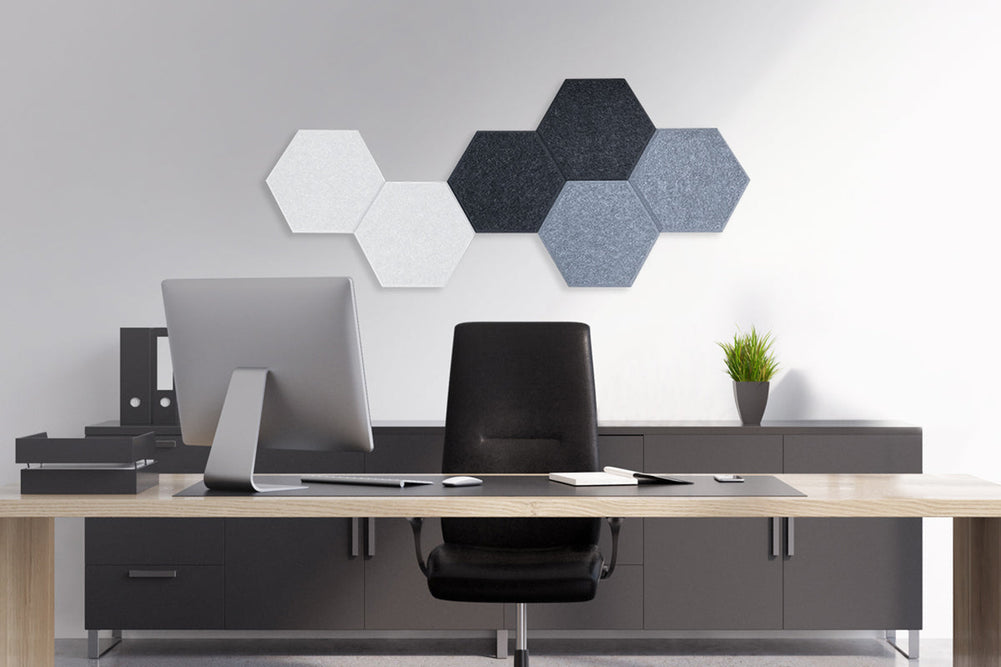 Vision SANA Acoustic Hexagon Shapes - Pack of 6-mixed  