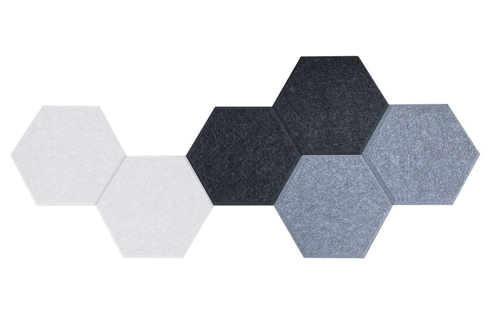 Vision SANA Acoustic Hexagon Shapes - Pack of 6-mixed  