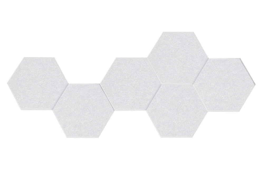 Vision SANA Acoustic Hexagon Shapes - Pack of 6-mixed  