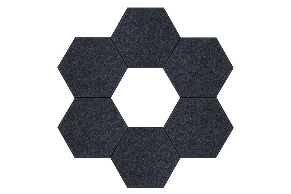 Vision SANA Acoustic Hexagon Shapes - Pack of 6-mixed  