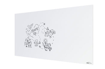  - Vision Slim Magnetic Whiteboard [2000L x 1200W] - 1