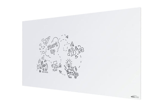 Vision Slim Magnetic Whiteboard [2000L x 1200W] Vision white 