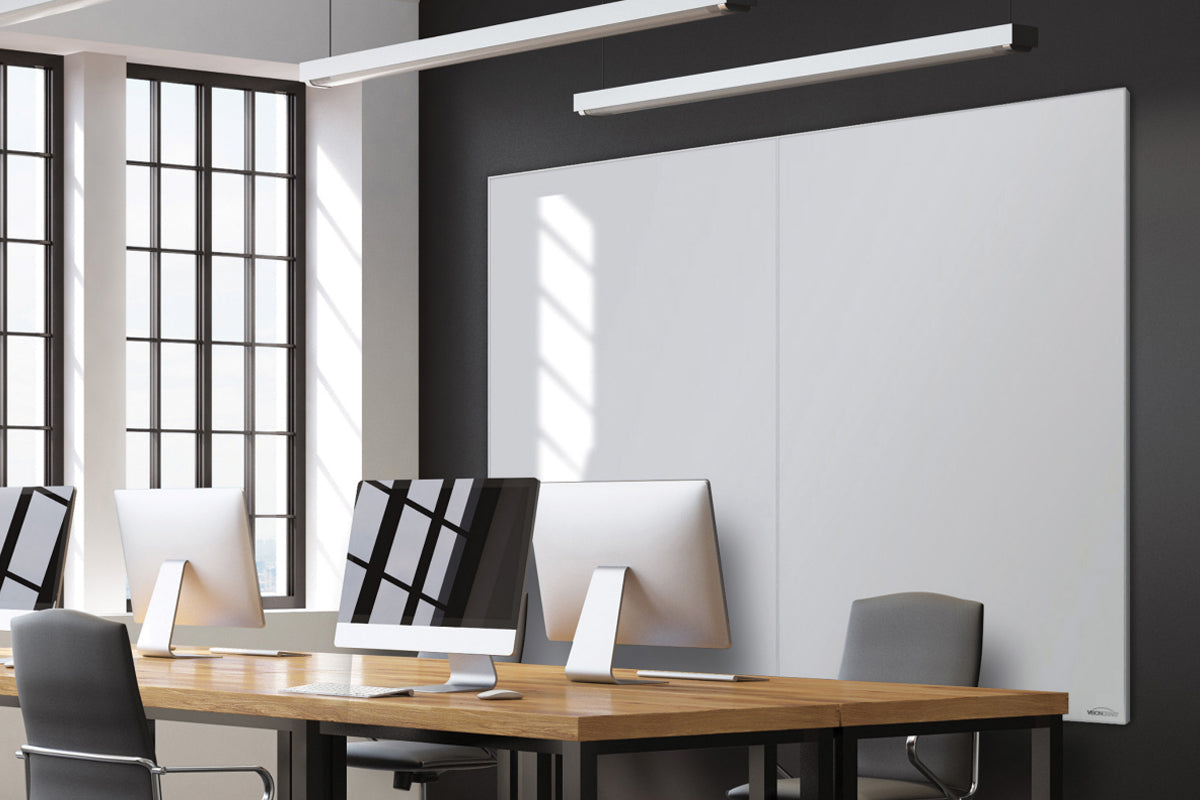 Vision Slim Magnetic Whiteboard [2000L x 1200W] Vision 