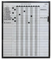 Vision Staff In Out Status Board + Magnetic Whiteboard - Thumbnail 2 