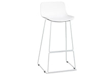 Wave Plastic Bar and Counter Stool Sled Base - 760mm Seat Height