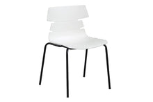  - Wave Plastic Chair - 4 Leg Base - 1