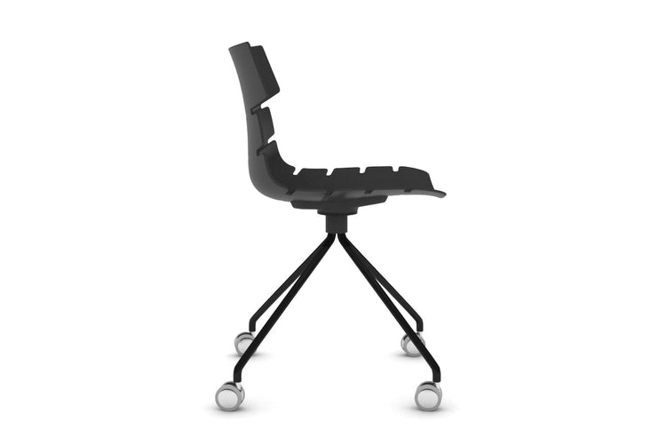 Wave Plastic Chair - Mobile Base Jasonl 
