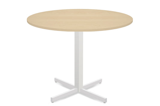 Whistler 2.0 - Four Star Round Table [700 mm] Jasonl white leg maple 