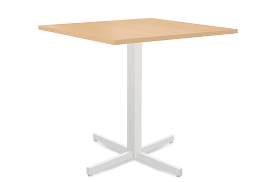 Whistler 2.0 - Four Star Square Table [700L x 700W] Jasonl white leg maple 