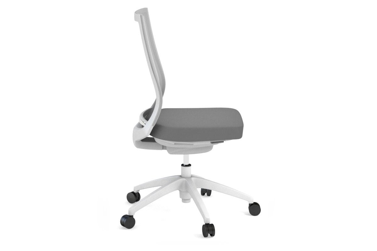 You Beauty Managerial Mesh Chair - White [No headrest] Jasonl 