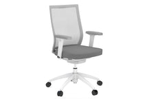  - You Beauty Managerial Mesh Chair - White [No headrest] - 1