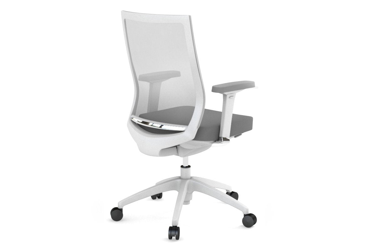 You Beauty Managerial Mesh Chair - White [No headrest] Jasonl 