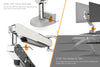 Zgo Dynamic Single Arm with Crossbar for Dual Monitor Arms - Thumbnail 6 