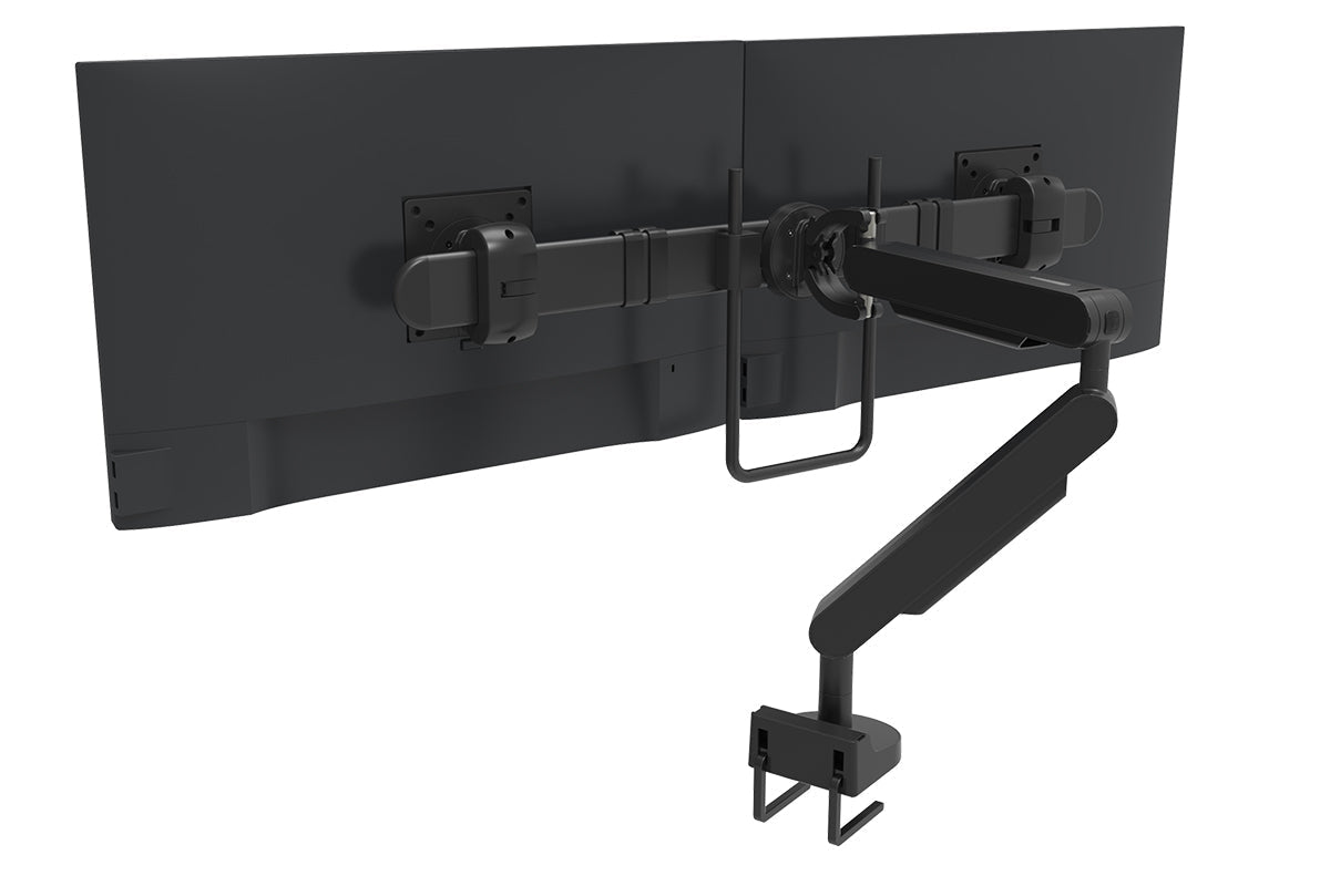 Zgo Dynamic Single Arm with Crossbar for Dual Monitor Arms-black none none