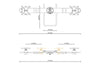 Zgo Dynamic Single Arm with Crossbar for Dual Monitor Arms - Thumbnail 3 