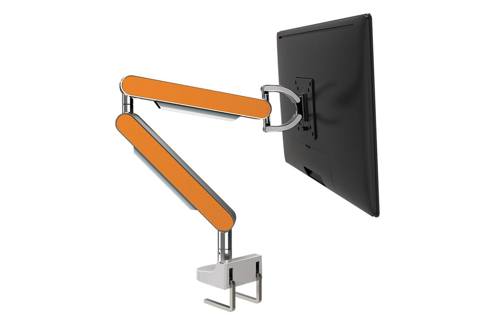 Zgo Dynamic Single Monitor Arm-polished arm none orange