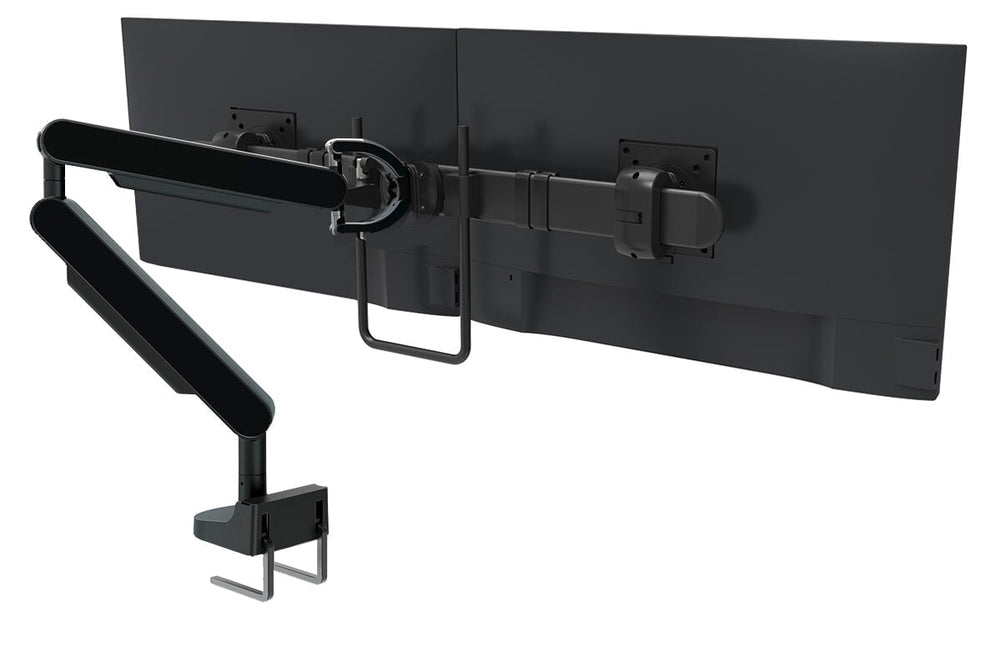 Zgo Dynamic Single Monitor Arm-black arm black crossbar none
