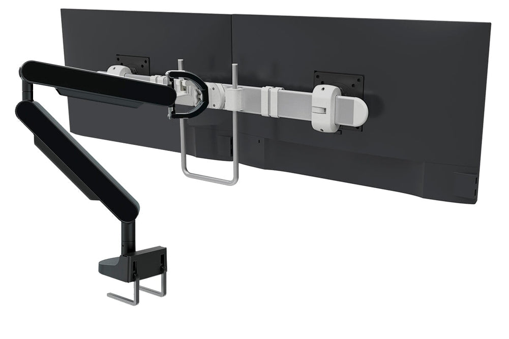 Zgo Dynamic Single Monitor Arm-black arm silver crossbar none